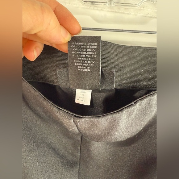 Lane Bryant women’s black pull on stretch dress business casual capris. Size 18 - Picture 3 of 5